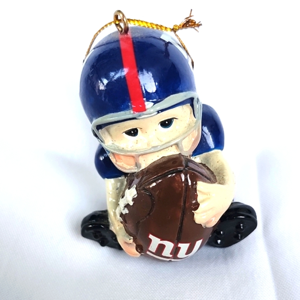 NY Giants Football Player Ornament